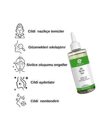 Esqulent AHA Oily Skin Toner / AHA for Oily Skin Anti-Acne Toner 200 ml - Buy Online on GoSupps.com