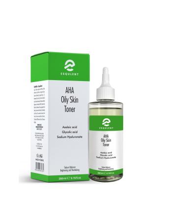 Esqulent AHA Oily Skin Toner / AHA for Oily Skin Anti-Acne Toner 200 ml - Buy Online on GoSupps.com