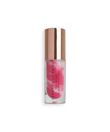 Revolution Swirl Ceramide Lip Gloss Berry Pink