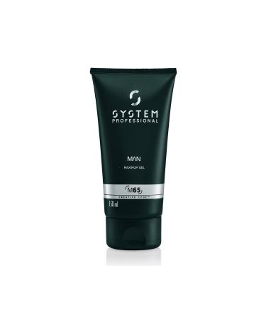 System Professional Wella Men's Maximum Hair Styling Gel 150 Ml
