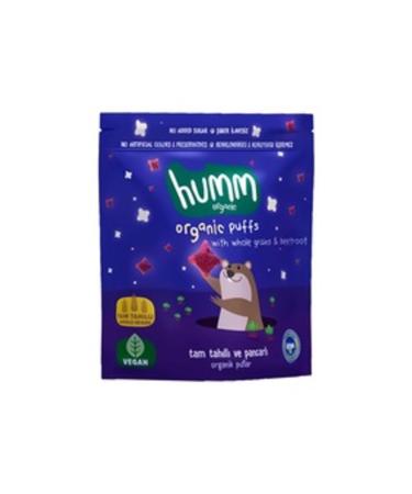 Humm Organic Organic Whole Grain & Beetroot Puffs 30 G (PACK OF TWO)
