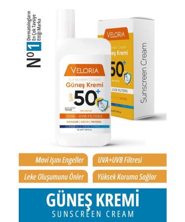 Veloria Cosmetics High UV Protection Dark Spot Prevention BB Sun Cream 50spf 50ml