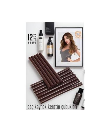 Skygo Nano Keratin Extension Rods 12 PCS BROWN Absolute 720352
