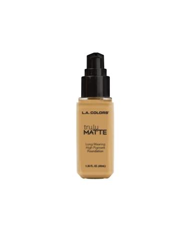 LA Colors La Colors Truly Matte Foundation-nude 40ml - Buy Online on GoSupps.com