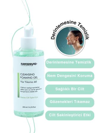 Nutrazeyra Cosmetics Refreshing Moisturizer for Sensitive Skin Skin and Face Cleanser for Oily Acne Skin