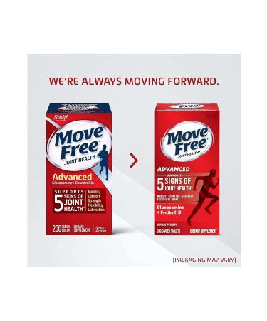 Schiff Move Free Advanced 200 Tablets - Buy Online on GoSupps.com