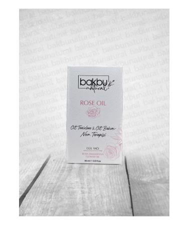 bakbunatural Bakbu Natural Rose Oil Skin Cleansing&Skin Care 30 ML - Buy Online on GoSupps.com