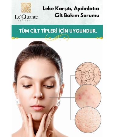 Le'Quante Hyaluronic Acid Skin Serum Arbutin Anti-Spot Brightener (HYALURONIC ACID ARBUTIN NIACINAMIDE) - Buy Online on GoSupps.com