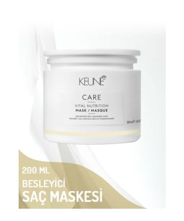 Keune Vital Nutrition Deep Nourishing Hair Care Mask 200 ml - Buy Online on GoSupps.com