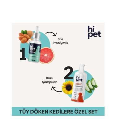 HiPet Special Set for Shedding Cats - Buy Online on GoSupps.com