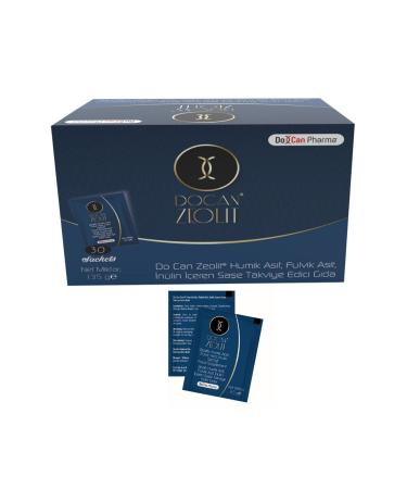 Docan Pharma Active Zeolite Humic Acid Fulvic Acid 30 Sachets