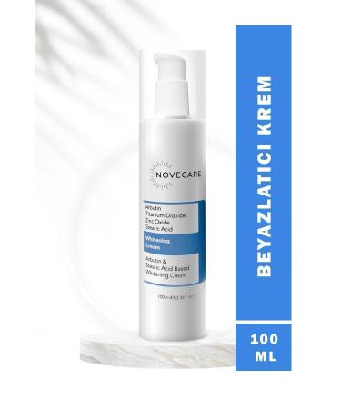 NOVECARE Skin Whitening Brightening Anti-Spot Cream with Glutathione Collagen Niacinamide & Kojic Acid 100ml - Buy Online on GoSupps.com