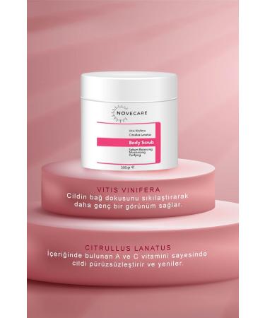 NOVECARE Nourishing Purifying and Moisturizing Body Peeling Watermelon Extract 300ml - Buy Online on GoSupps.com