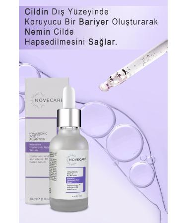 NOVECARE Moisturizing Revitalizing Brightening Plumping Hyaluronic Acid Peptide Serum All Skin Types - Buy Online on GoSupps.com
