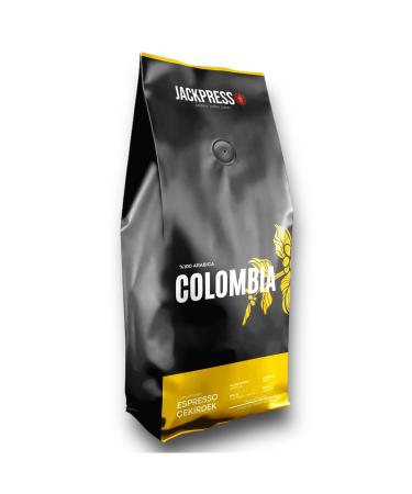 Jackpresso Colombia Hulia - 0 Arabica Espresso Coffee (BEANS) - 1000gr