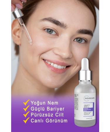 NOVECARE Moisturizing Revitalizing Brightening Plumping Hyaluronic Acid Peptide Serum All Skin Types - Buy Online on GoSupps.com