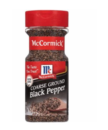 McCormick Coarse Ground Black Pepper 88gr