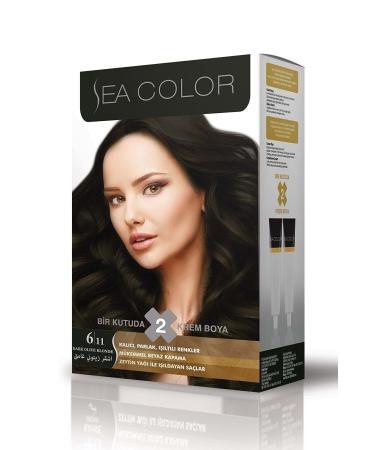Sea Hair Dye 6/11 Intense Dark Ash Blonde 8698753387039