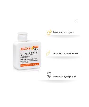 XCIKS Ultra Protection SPF 50+ Mineral Filter Sunscreen - Water Resistant Moisturizing Sunscreen 100ml - Buy Online on GoSupps.com