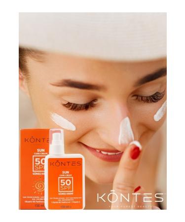 Kontes SUN CARE CREAM / VERY HIGH PROTECTION UVA / UVB SPF 50 - Buy Online on GoSupps.com