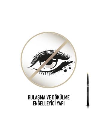 Max Factor Waterproof Gold Eyeliner - Excess Intensity Long Wear Eyeliner 01 Gold 4015600805302 - Buy Online on GoSupps.com