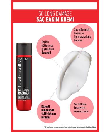 Matrix Matrix Total Result Repairing Cream for Damaged Hair - So Long Damage 300 ml - Buy Online on GoSupps.com