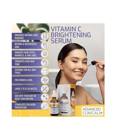 Advanced MD VITAMIN C 52 ML Anti-Aging Serum Dark Spots Uneven Skin Tone
