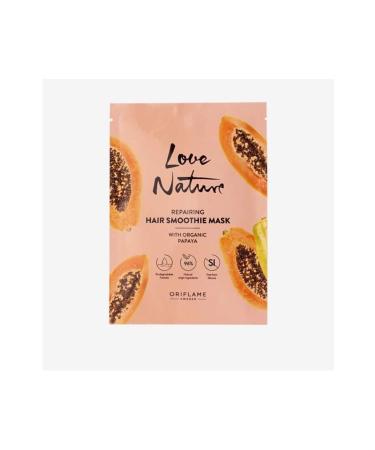 Oriflame Love Nature Organic Papaya Hair Mask to Repair Damaged Hair - Buy Online on GoSupps.com