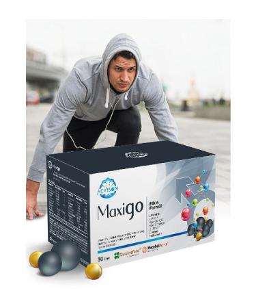 Acvison Maxigo Men's Special L-carnitine L-arginine Coenzyme Q10 Korean Ginseng Containing Multivitamin 30 Sachets - Buy Online on GoSupps.com