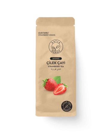 Kayla Gurme Unsweetened Strawberry Tea - Strawberry Grain - 250 Gr.