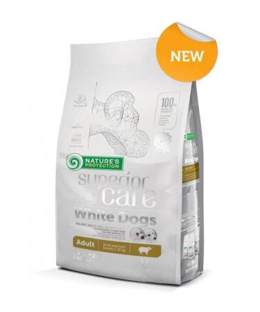 Nature's Protection Superior Care White Dogs Lamb Adult Small and Mini Breeds 4kg