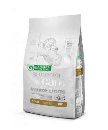 Nature's Protection Superior Care White Dogs Lamb Adult Small and Mini Breeds 4kg - Buy Online on GoSupps.com