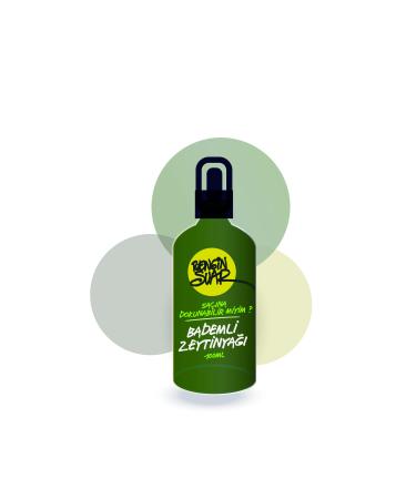 Rengin Suar 100 ML ALMOND HAIR OLIVE OIL (GLASS BOTTLE)