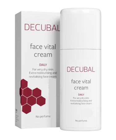 Decubal Face Vital Extra Nourishing Cream for Dry and Sensitive Skin 50 ml - Buy Online on GoSupps.com
