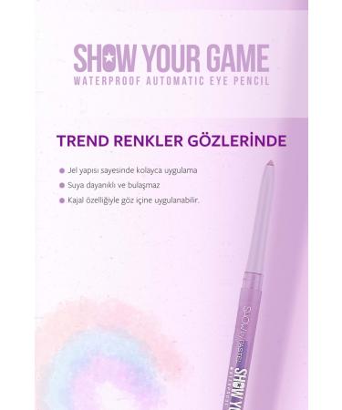 Pastel Show By Pastel Show Your Game Waterproof Gel Eye Pencil - Waterproof Gel Eye Pencil 404 - Buy Online on GoSupps.com