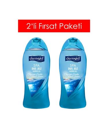 Dermokil Therapy Shower Gel Spa Ocean Breeze 500 Ml X 2 Pieces