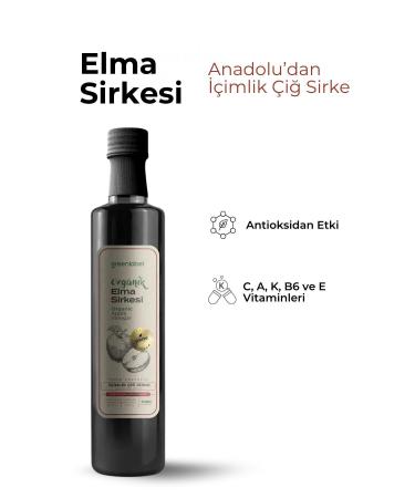 Green Label Greenlabel Organic Apple Cider Vinegar 500ml - Buy Online on GoSupps.com