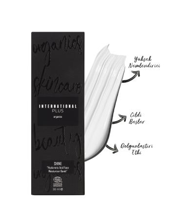 International Plus Organics SHINE. Hyaluronic Acid Facial Moisturizer - Buy Online on GoSupps.com