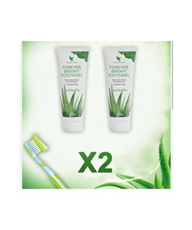 Forever Living Bright Toothpaste 130 gr 2 Pieces