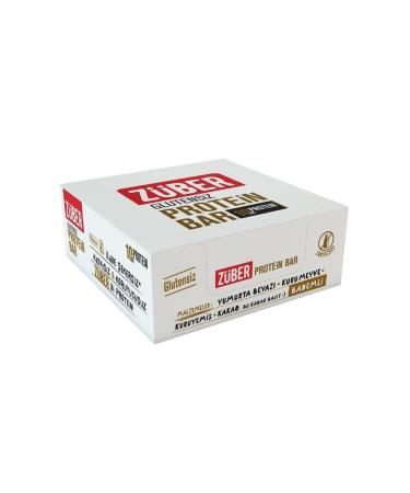 Z ber Almond Protein Bar - 35 Gr X 12 Pieces Gluten-Free Natural Fiber Protein Bar Advantage Package - Buy Online on GoSupps.com