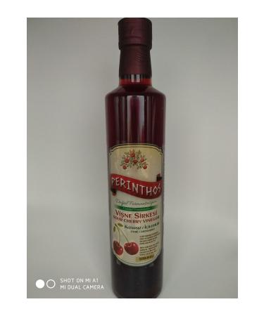 Perinthos Cherry Vinegar 500 Ml Natural Fermentation