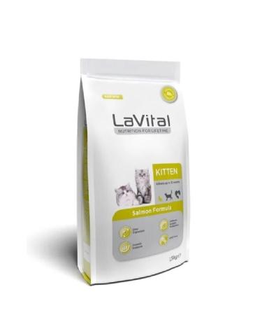 La Vital Salmon Kitten Food 1.5 Kg