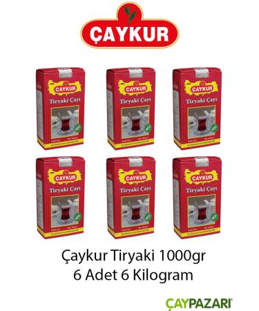 aykur Tiryaki 1000 Gr. 6 Pieces (6 Kilograms)