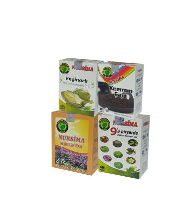 Nursima Thyme Herbal Tea Set 4 Pieces X 40 Pieces