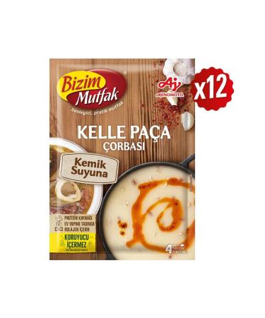 Bizim Mutfak Bone Broth Kelle Pa a Soup 65 Gr 12 Pack