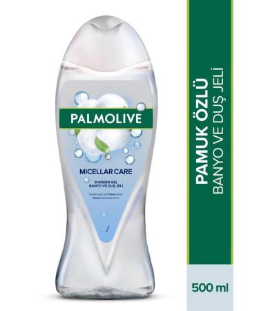 Palmolive Micellar Care Bath and Shower Gel with Cotton Essence Micellar Water 500 ml