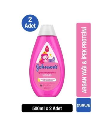Johnson's Luminous Shine Series Shampoo 500 ml X2