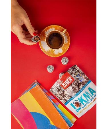 Zuber Lokma Coconut Coated Cocoa Hazelnut Paste Fruit Ball 96g X 6 Pack - Buy Online on GoSupps.com