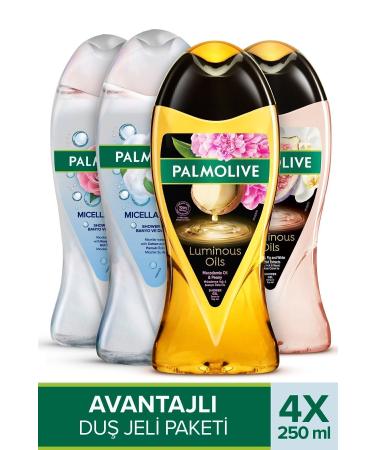 Palmolive Advantageous Shower Gel Package 250 ml X 4 Pieces