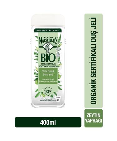 Le Petit Marseillais Bio Organic Certified Olive Leaf Shower Gel 400 ml
